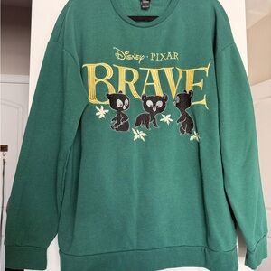 Disney Pixar Brave Green Sweater